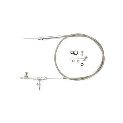 Hi-Tech Kickdown Cable – GM TH350, Stainless Braided