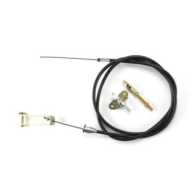 Hi‑Tech Emergency Brake Connector Cable Kit – Footbrake, Black Housing
