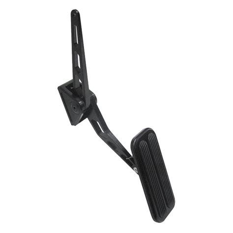 Aluminum Throttle Pedal Assembly – Vertical Offset, Black, Competitor Series