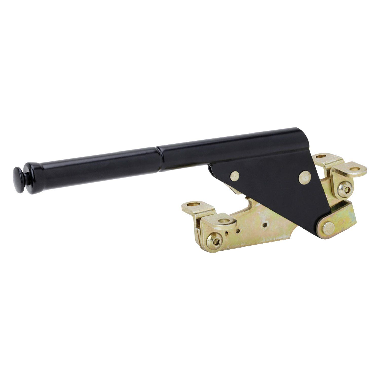 Floor-Mount Emergency Handbrake – 10″ Lever, Black Powder Coat