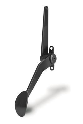 Spoon-style Gas Pedal Assembly – Steel, Black Powder Coat