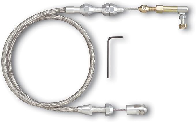 Hi‑Tech Throttle Cable – 24″ Stainless Steel Housing