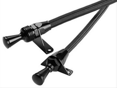 AOD Transmission Dipstick – Firewall Mount, Black Finish