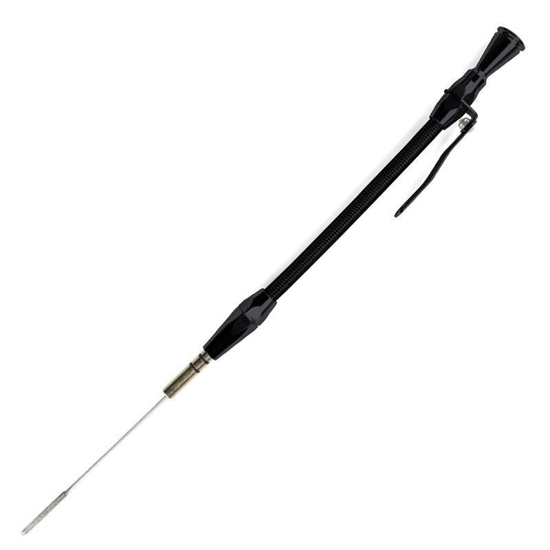 Black Stainless Flexible Engine Dipstick – Ford 302 5.0L, Midnight Series