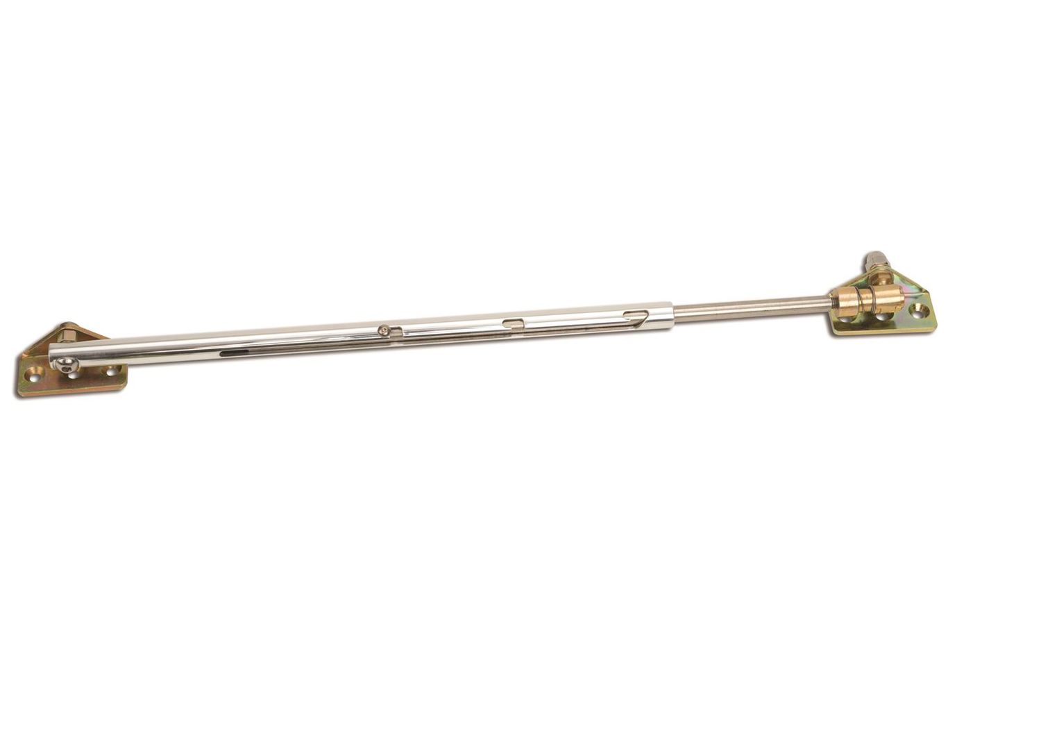 Adjustable 3‑Position Hood/Trunk Prop – Polished Stainless