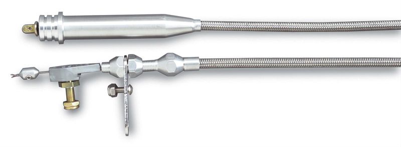 Hi-Tech Kickdown Cable – 700-R4, Stainless Finish