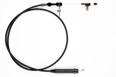 Hi-Tech Kickdown Cable – TH350, Black Stainless Finish