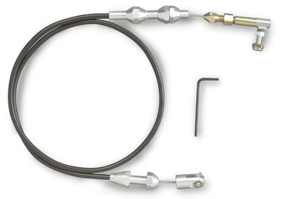 Universal Throttle Cable – 36″, Black Finish