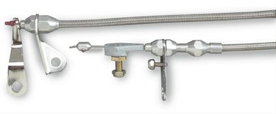 Hi-Tech Kickdown Cable – C4, Stainless Finish