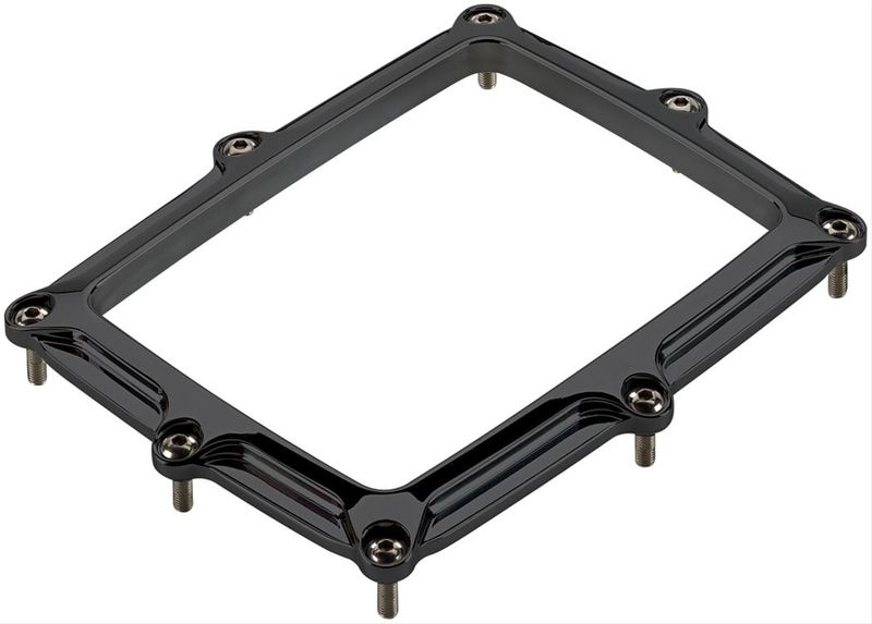 Rectangular Shifter Boot Ring 71x57 – Black Anodized