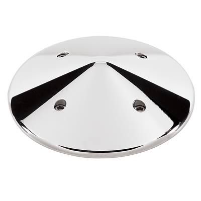 Polished Water Pump Pulley Nose Cone – Short Pump