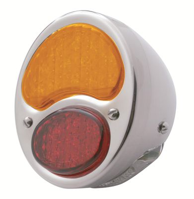 LED Tail Light – 19 LED, Red/Amber Lens, Right-Hand 1928–31 Ford Model A