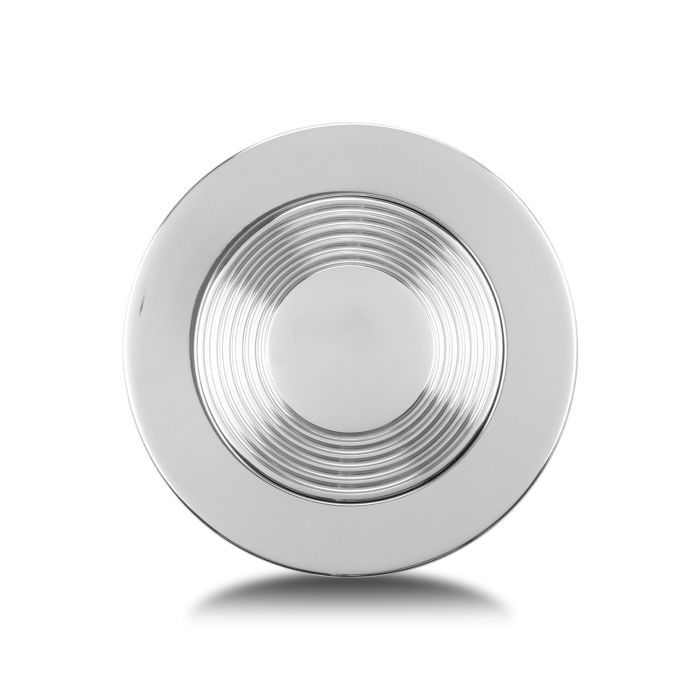 Horn Cover Assembly – Polished Billet, Groovy Logo