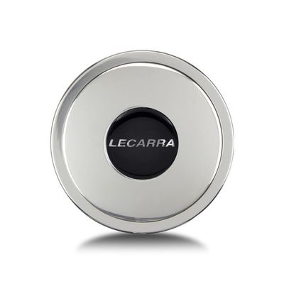 Horn Button Assembly – Polished Billet Aluminum, Lecarra Logo