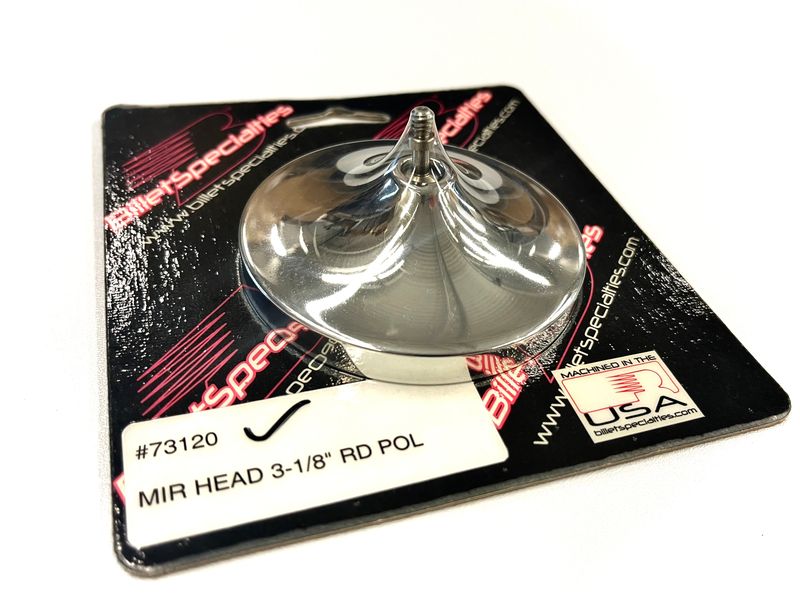 Mirror Head – 3 1/8″ Round Polished