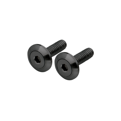 Black Pro-Bolts – 5/16-18 x 1″ with 3/4″ Washers (Pair)