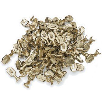 Female Brass Terminals – 100-Pack