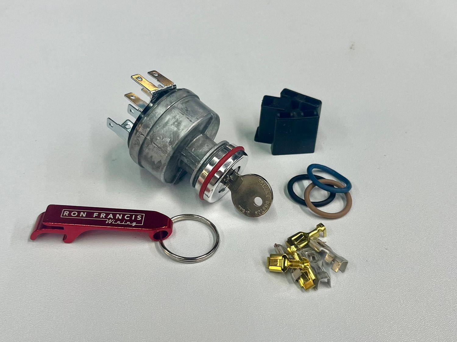 Ignition Switch – Dash Mount, Synergy Series with Bezel and Key Fob