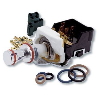 Headlight Switch – Synergy Series, Full Function with Polished Trim