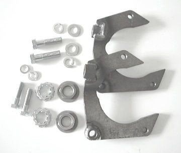 Mustang II Caliper Bracket Kit, for Camaro rotors
