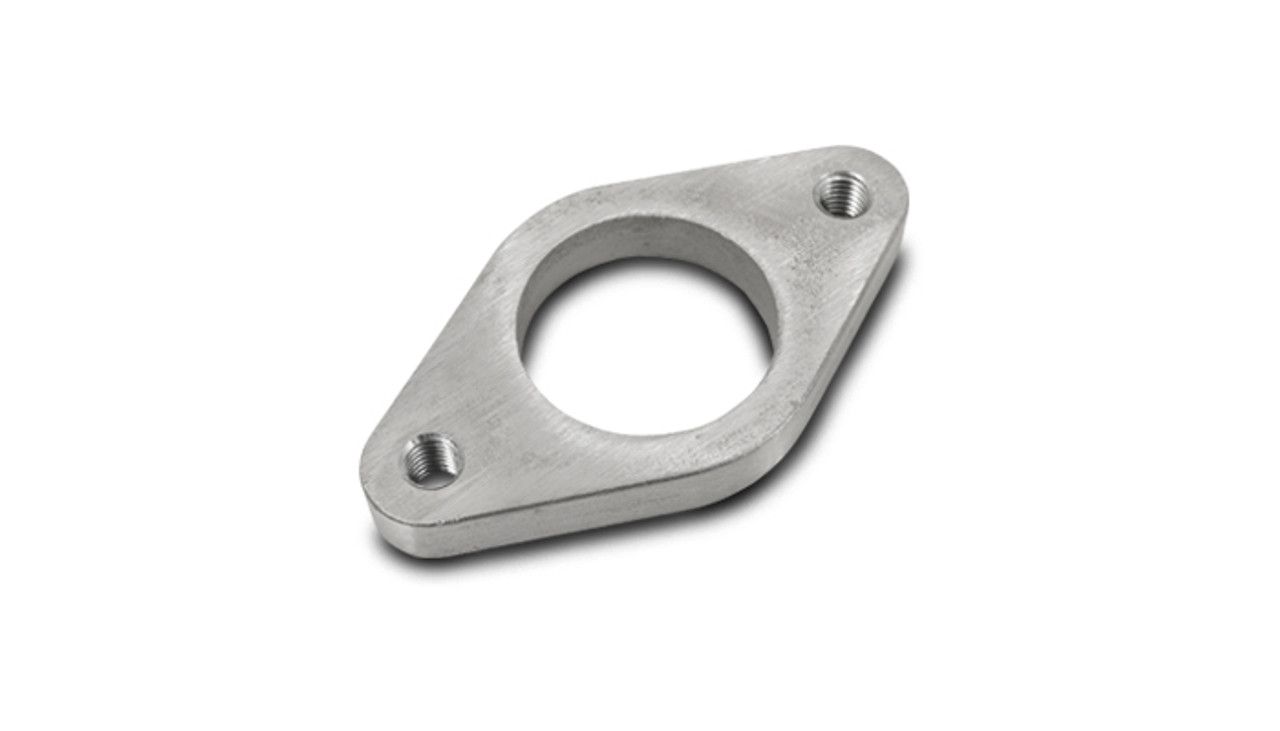 Wastegate Inlet Flange – 35–38 mm, 304 Stainless Steel, Tapped Holes