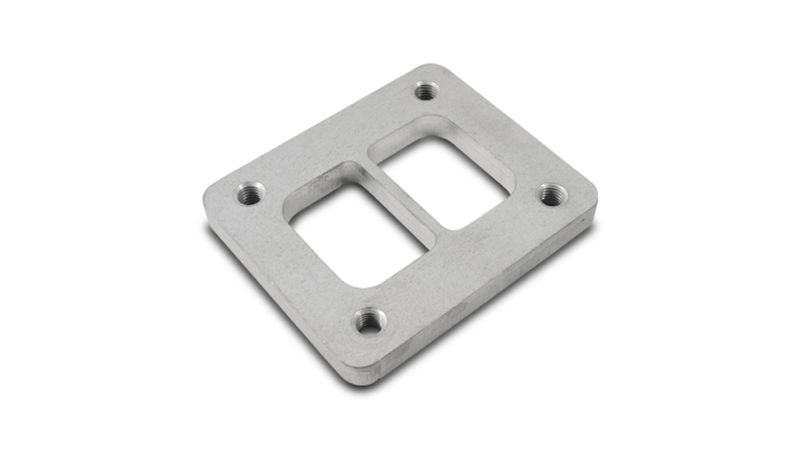 Turbo Inlet Flange – T4 Divided Inlet, ½″ Thick 304 Stainless Steel