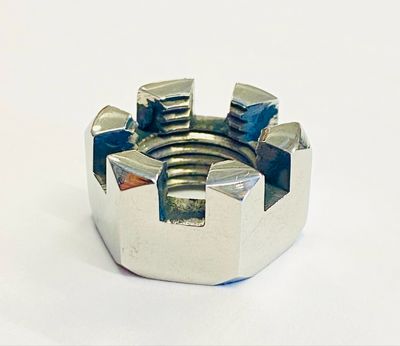 Tie Rod End Castle Nut – 11/16"-18