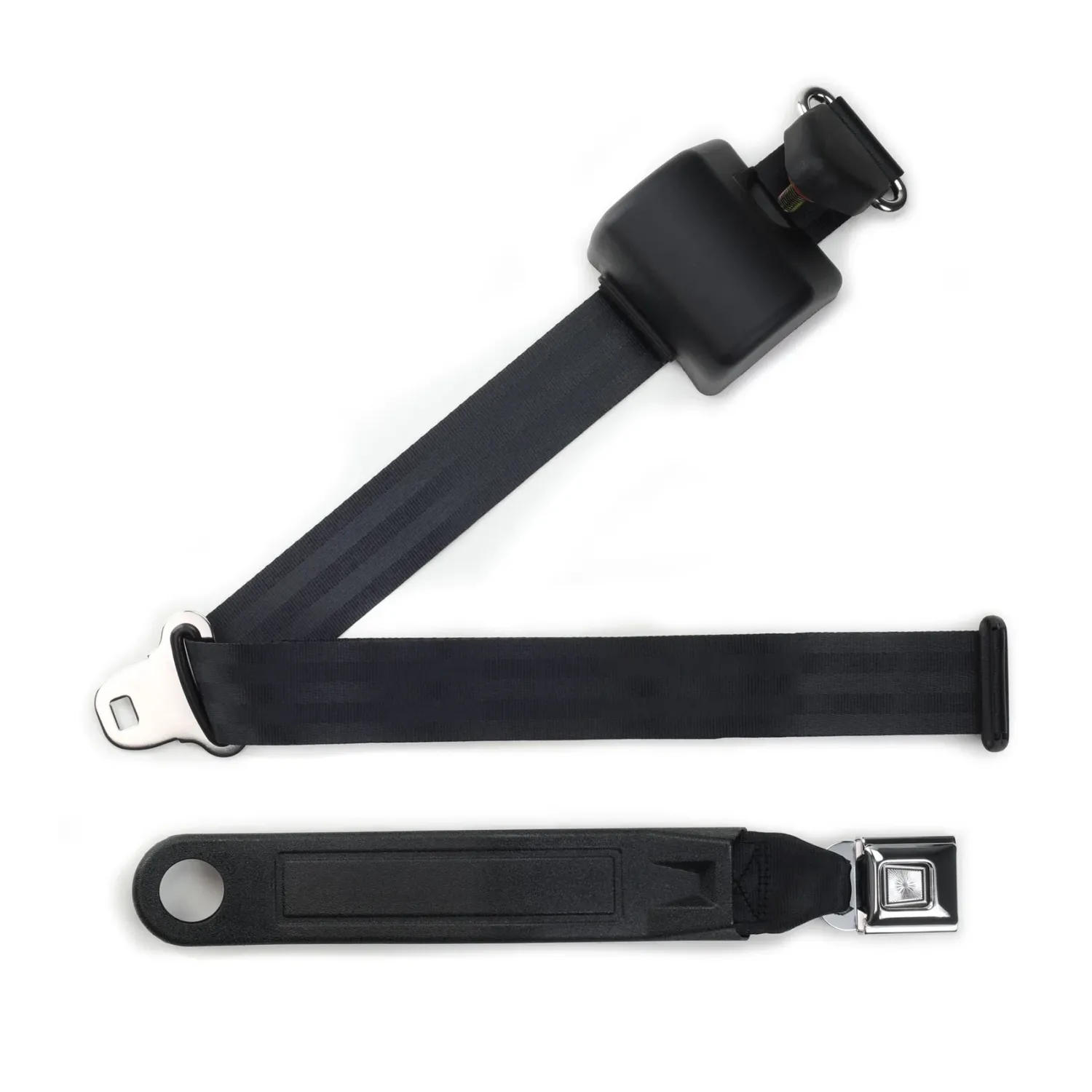 Retractable Lap and Shoulder Belt – Starburst Buckle (Bench or Bucket)