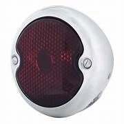 19 LED Tail Light With Integrated License Light – 1933–36 Ford Car, L/H, Stainless Housing