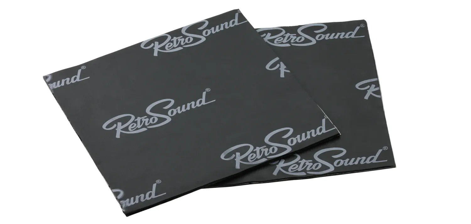Sound Dampening Mat – 4.5mm, Two 10&quot; x 10&quot; Sheets