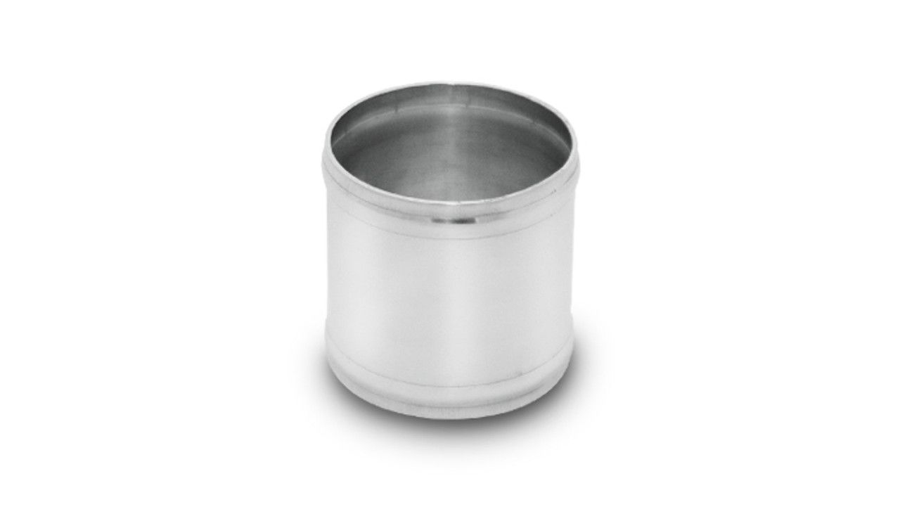 Aluminum Joiner – 2.00&quot; OD x 3.00&quot; Length – Bead Rolled
