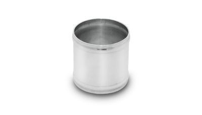 Aluminum Joiner – 2.00" OD x 3.00" Length – Bead Rolled