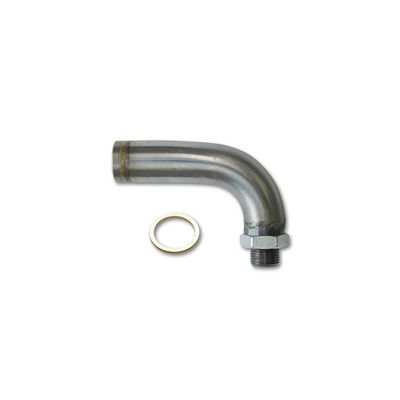 J-Bend Oxygen Sensor Extension – Stainless Steel – 18mm x 1.50 Male Thread