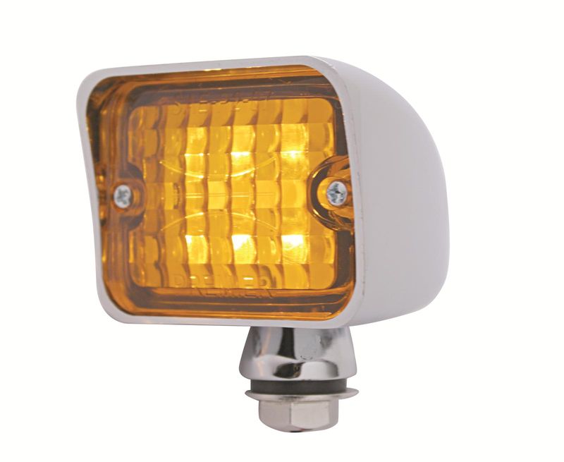 6 LED Large Rod Light – Amber LED with Amber Lens