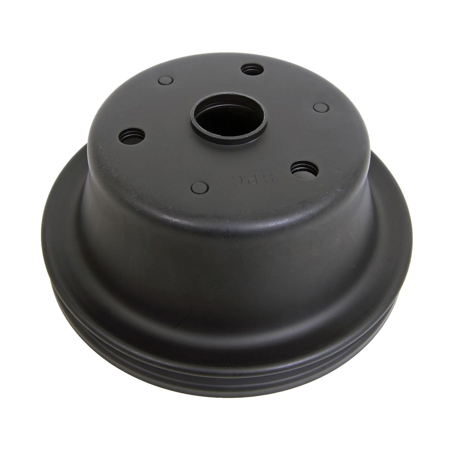 Crankshaft Pulley – Small Block Chevy, Single Groove, Black, LWP