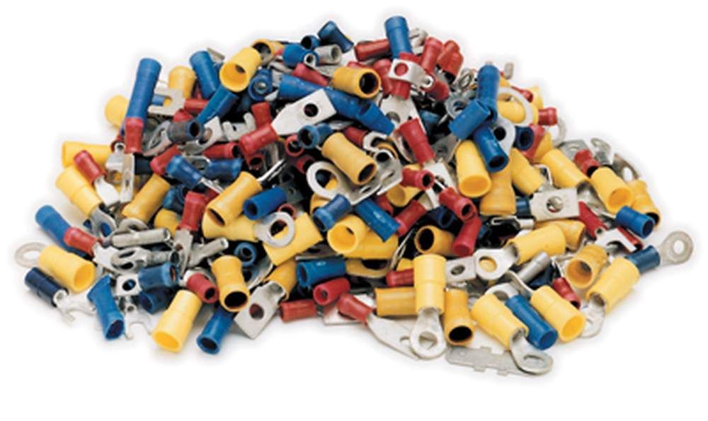 Assorted Terminals – Insulated and Non-Insulated, Approx. 200 Pieces