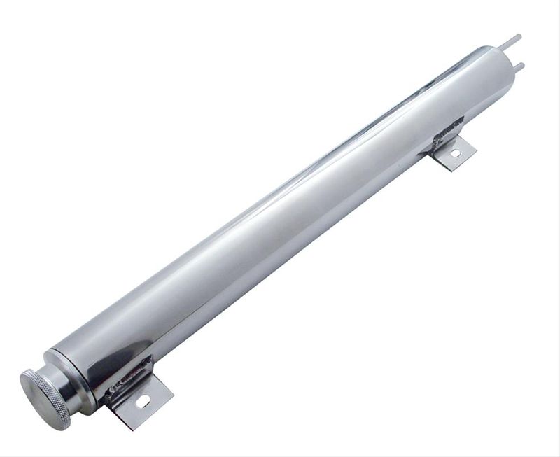 Universal Radiator Overflow Tank – Polished Stainless Steel, Multiple Sizes