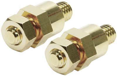 Gold Side Post Battery Terminals – Pair