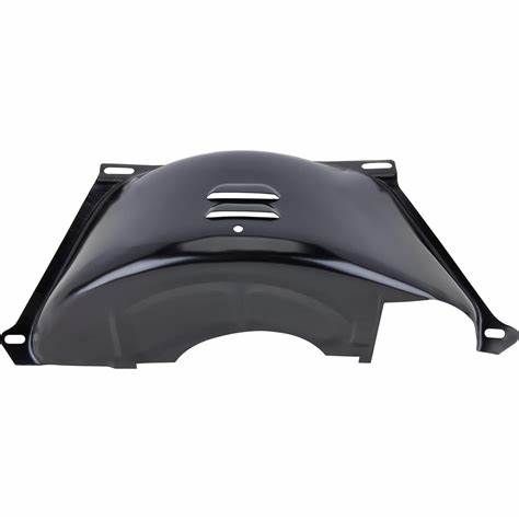 GM TH350 / TH400 Flywheel Dust Cover – Black Steel