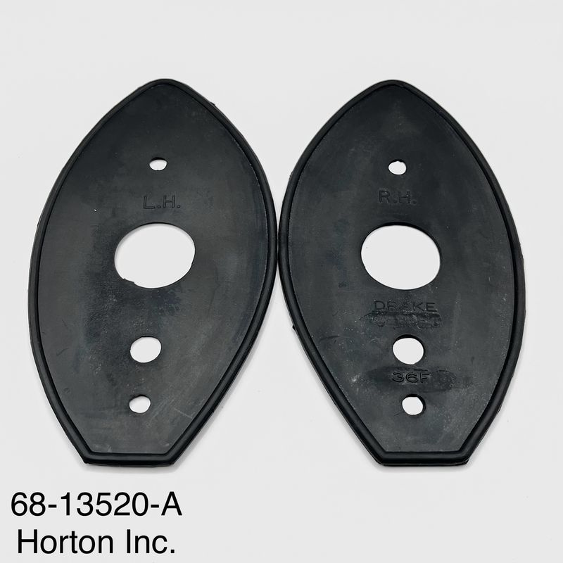 Taillight Bracket Pads; 1936 Ford car; Pair