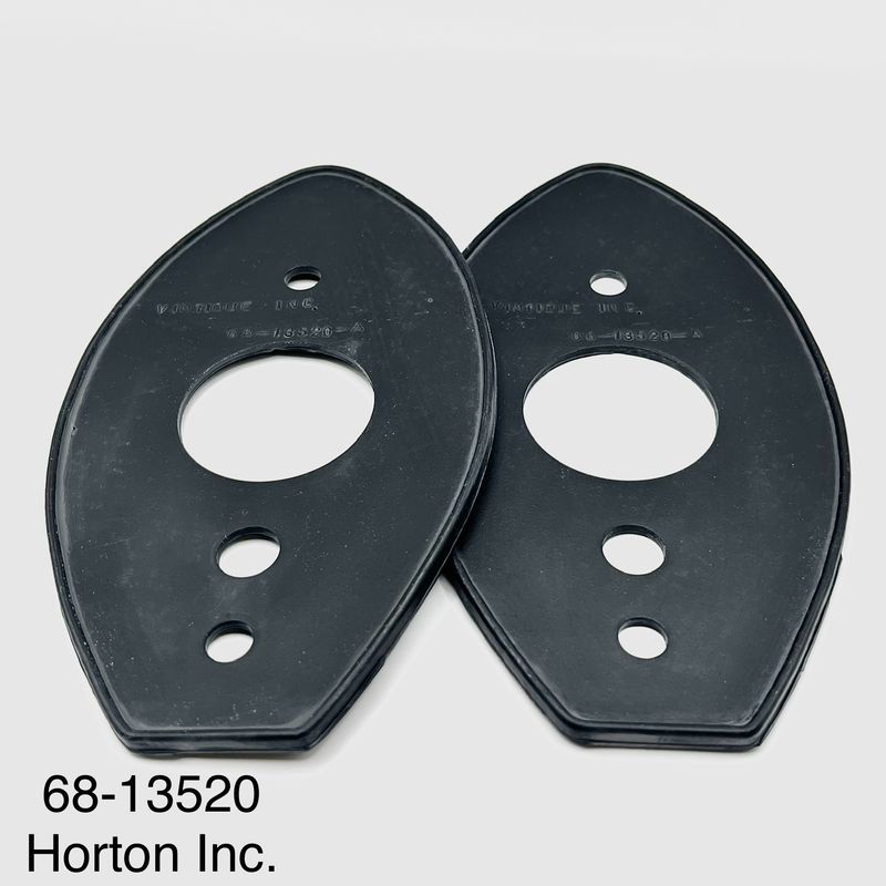 Tail Light to Fender Pads w/Lip; 1936 Ford passenger