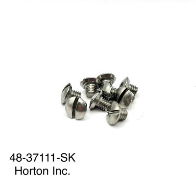 Windshield Frame Screw Kit; 1935-39 Ford closed car &amp; pickup