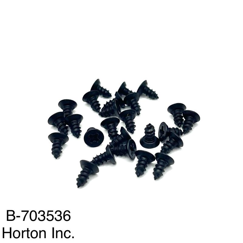 Window Channel Screws; 1928/48 Ford; 25 pcs