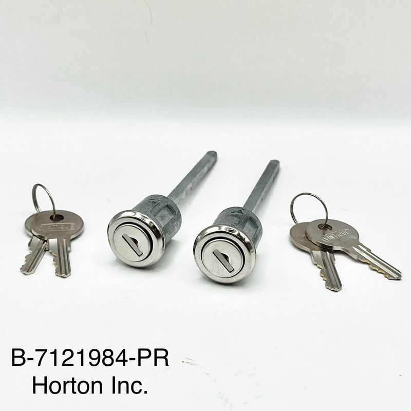 Door Lock Cylinders; 1928-48 Ford pass &amp; pu; Pair w/keys