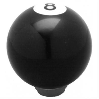 Number 8 Pool Ball Gearshift Knob – Gloss Black