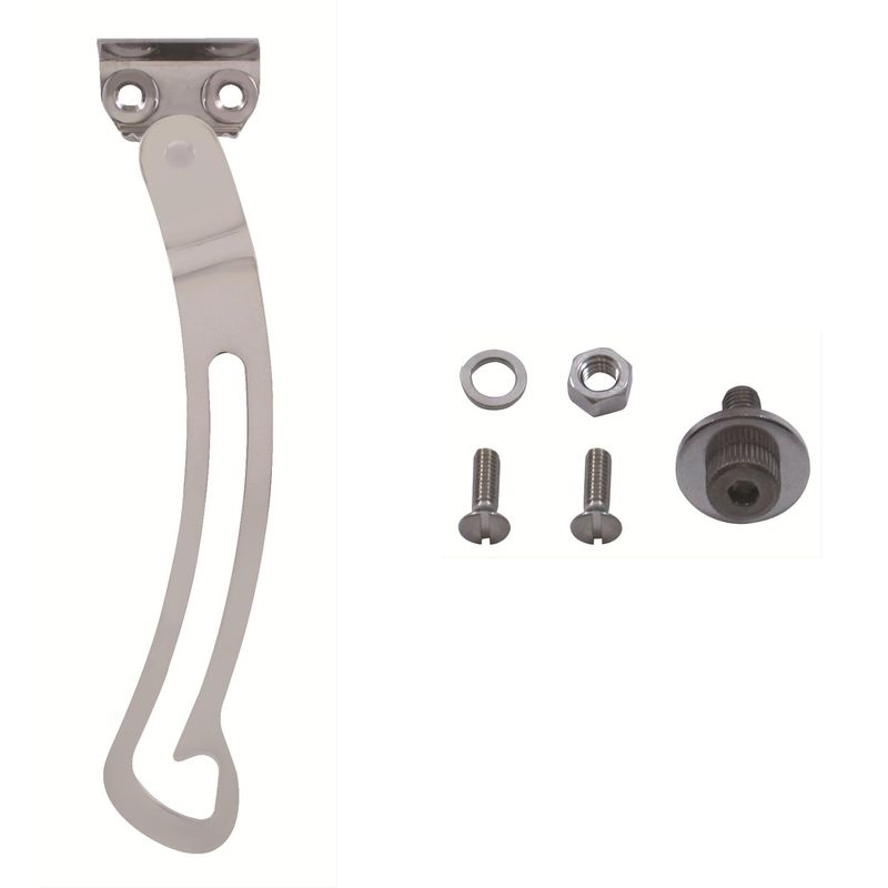 Polished SS Trunk Support Arm – 1932 Ford Car