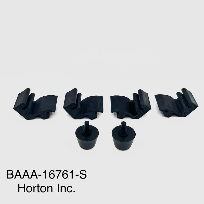 Hood Bumper Kit; 1953/56 Ford F100 pickup