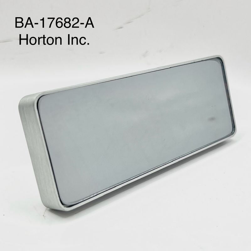 Mirror; Billet aluminum; Inside; Glue-on