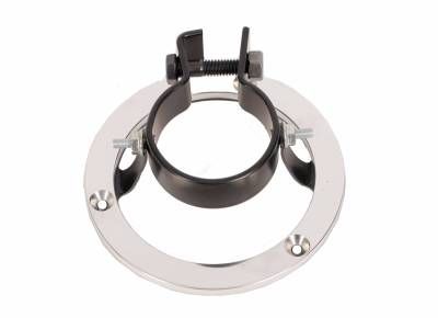 Adjustable Trim Kit Floor Mounts – Polished Aluminum