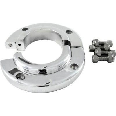 Polished Aluminum Split Swivel Floor Mount – 2&quot; or 2-1/4&quot; Column